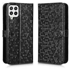 Funda de Cuero Cartera con Soporte Carcasa C01X para Samsung Galaxy M12 Negro