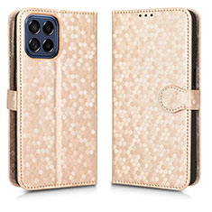 Funda de Cuero Cartera con Soporte Carcasa C01X para Samsung Galaxy M53 5G Oro