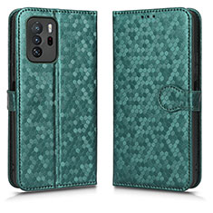 Funda de Cuero Cartera con Soporte Carcasa C01X para Xiaomi Redmi Note 10 Pro 5G Verde