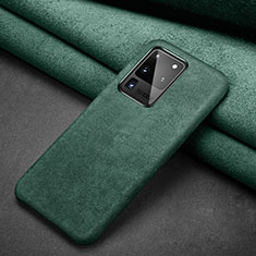 Funda de Cuero Cartera con Soporte Carcasa C02 para Samsung Galaxy S20 Ultra 5G Verde