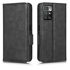 Funda de Cuero Cartera con Soporte Carcasa C02X para Xiaomi Mi 11i 5G (2022) Negro