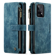 Funda de Cuero Cartera con Soporte Carcasa C03S para Samsung Galaxy A53 5G Azul