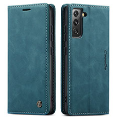 Funda de Cuero Cartera con Soporte Carcasa C03S para Samsung Galaxy S23 5G Azul