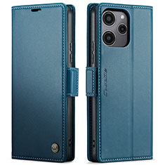 Funda de Cuero Cartera con Soporte Carcasa C03S para Xiaomi Redmi 12 5G Azul