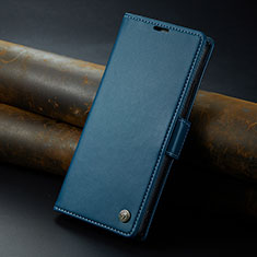 Funda de Cuero Cartera con Soporte Carcasa C04S para Xiaomi Redmi Note 13 Pro 5G Azul