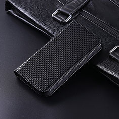 Funda de Cuero Cartera con Soporte Carcasa C04X para Xiaomi Redmi 9C Negro