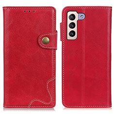 Funda de Cuero Cartera con Soporte Carcasa D01Y para Samsung Galaxy S24 Plus 5G Rojo