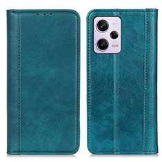 Funda de Cuero Cartera con Soporte Carcasa D03Y para Xiaomi Redmi Note 12 Pro+ Plus 5G Verde