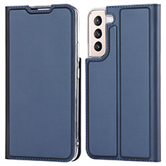 Funda de Cuero Cartera con Soporte Carcasa D05T para Samsung Galaxy S21 5G Azul