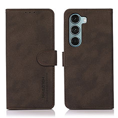 Funda de Cuero Cartera con Soporte Carcasa D08Y para Motorola Moto Edge S30 5G Marron