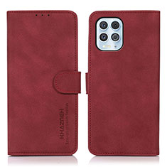 Funda de Cuero Cartera con Soporte Carcasa D08Y para Motorola Moto G100 5G Rojo