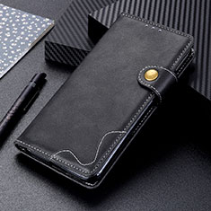 Funda de Cuero Cartera con Soporte Carcasa DY01 para Motorola Moto G100 5G Negro