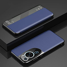 Funda de Cuero Cartera con Soporte Carcasa GS1 para Huawei P60 Art Azul