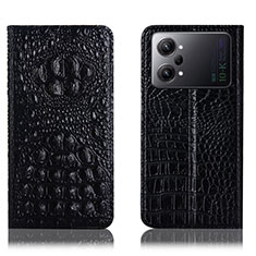 Funda de Cuero Cartera con Soporte Carcasa H01P para Oppo K10 Pro 5G Negro