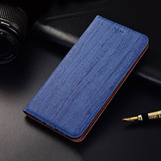 Funda de Cuero Cartera con Soporte Carcasa H02 para Apple iPhone 14 Plus Azul