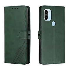 Funda de Cuero Cartera con Soporte Carcasa H02X para Xiaomi Redmi A1 Plus Verde