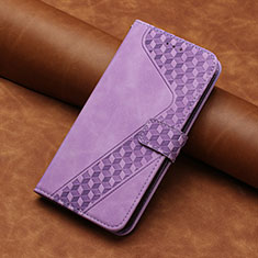 Funda de Cuero Cartera con Soporte Carcasa H05X para Huawei Honor Magic4 Lite 4G Morado