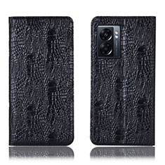 Funda de Cuero Cartera con Soporte Carcasa H17P para OnePlus Nord N300 5G Negro