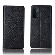 Funda de Cuero Cartera con Soporte Carcasa H19P para OnePlus Nord N200 5G Negro