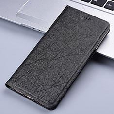 Funda de Cuero Cartera con Soporte Carcasa H22P para Apple iPhone 11 Negro