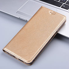 Funda de Cuero Cartera con Soporte Carcasa H22P para Samsung Galaxy M20 Oro