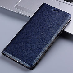Funda de Cuero Cartera con Soporte Carcasa H22P para Samsung Galaxy Note 20 5G Azul