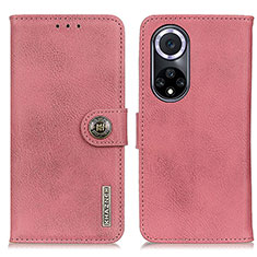 Funda de Cuero Cartera con Soporte Carcasa K02Z para Huawei Honor 50 5G Rosa