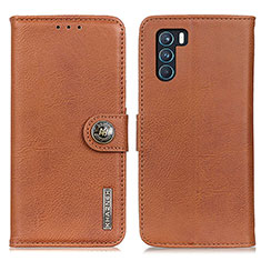 Funda de Cuero Cartera con Soporte Carcasa K02Z para Oppo K9 Pro 5G Marron