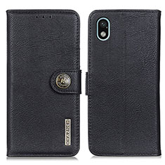 Funda de Cuero Cartera con Soporte Carcasa K02Z para Sony Xperia Ace III Negro