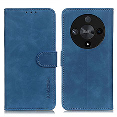 Funda de Cuero Cartera con Soporte Carcasa K03Z para Huawei Honor Magic6 Lite 5G Azul