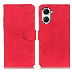 Funda de Cuero Cartera con Soporte Carcasa K03Z para Huawei Nova 10 SE Rojo