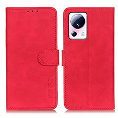 Funda de Cuero Cartera con Soporte Carcasa K03Z para Xiaomi Civi 2 5G Rojo