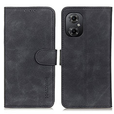 Funda de Cuero Cartera con Soporte Carcasa K03Z para Xiaomi Redmi Note 11R 5G Negro