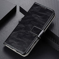 Funda de Cuero Cartera con Soporte Carcasa K04Z para Xiaomi Redmi Note 9T 5G Negro