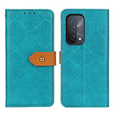 Funda de Cuero Cartera con Soporte Carcasa K05Z para OnePlus Nord N200 5G Verde