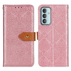 Funda de Cuero Cartera con Soporte Carcasa K05Z para Samsung Galaxy M13 4G Rosa