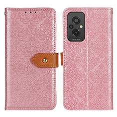 Funda de Cuero Cartera con Soporte Carcasa K05Z para Xiaomi Redmi 11 Prime 4G Rosa