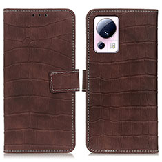 Funda de Cuero Cartera con Soporte Carcasa K07Z para Xiaomi Mi 12 Lite NE 5G Marron