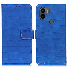Funda de Cuero Cartera con Soporte Carcasa K07Z para Xiaomi Redmi A1 Plus Azul