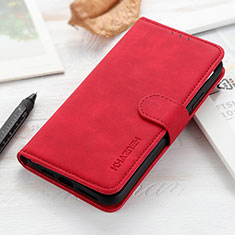 Funda de Cuero Cartera con Soporte Carcasa K08Z para Xiaomi Mi 13 Lite 5G Rojo