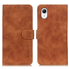 Funda de Cuero Cartera con Soporte Carcasa K09Z para Samsung Galaxy A23s Marron