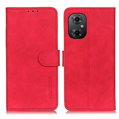 Funda de Cuero Cartera con Soporte Carcasa K09Z para Xiaomi Redmi Note 12R Pro 5G Rojo