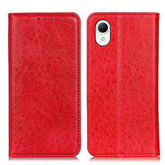 Funda de Cuero Cartera con Soporte Carcasa K10Z para Samsung Galaxy A23e 5G Rojo