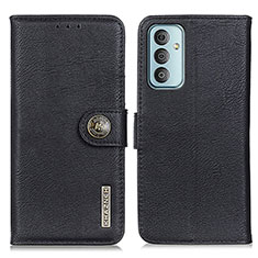 Funda de Cuero Cartera con Soporte Carcasa KZ02 para Samsung Galaxy M23 5G Negro