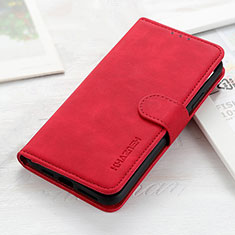 Funda de Cuero Cartera con Soporte Carcasa KZ3 para Huawei Honor X5 Rojo