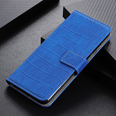 Funda de Cuero Cartera con Soporte Carcasa KZ7 para Huawei Honor X5 Azul