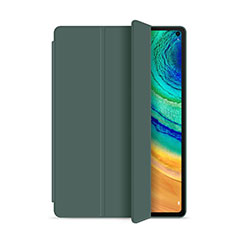 Funda de Cuero Cartera con Soporte Carcasa L01 para Huawei MatePad Pro Verde