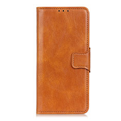 Funda de Cuero Cartera con Soporte Carcasa L01 para Huawei P Smart Z Naranja