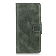 Funda de Cuero Cartera con Soporte Carcasa L01 para Huawei P Smart Z Verde