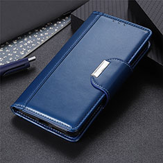 Funda de Cuero Cartera con Soporte Carcasa L01 para LG Velvet 5G Azul